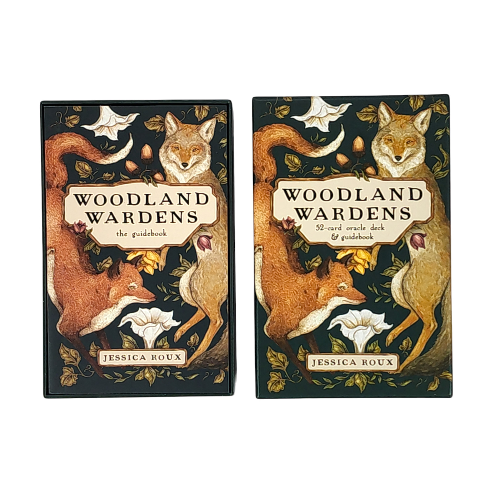 Woodland Wardens: 52-Card Oracle Deck & Guidebook by Jessica Roux Pre-Owned
