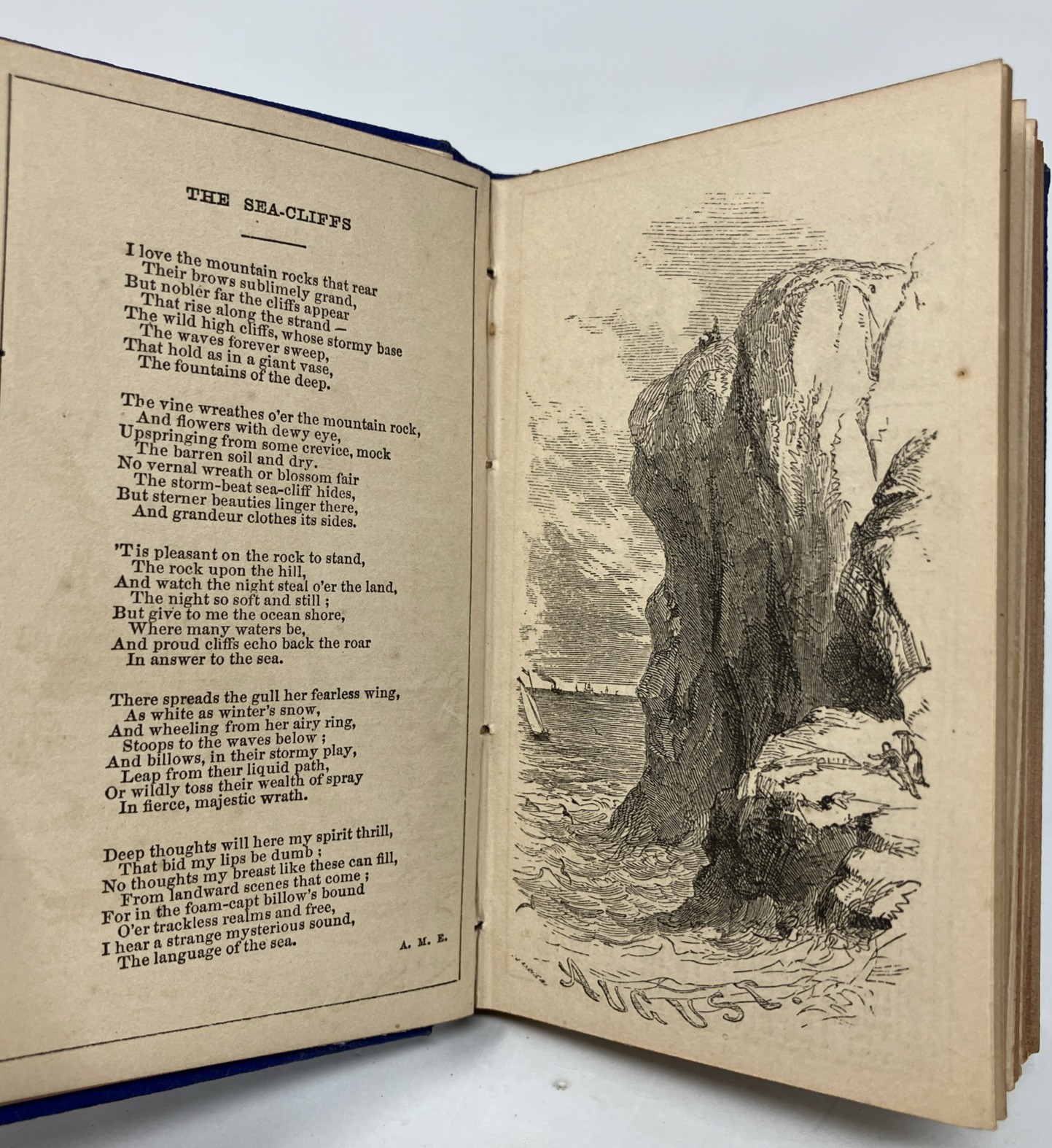 The Lady’s Almanac for 1856 Boston MA Miniature Book