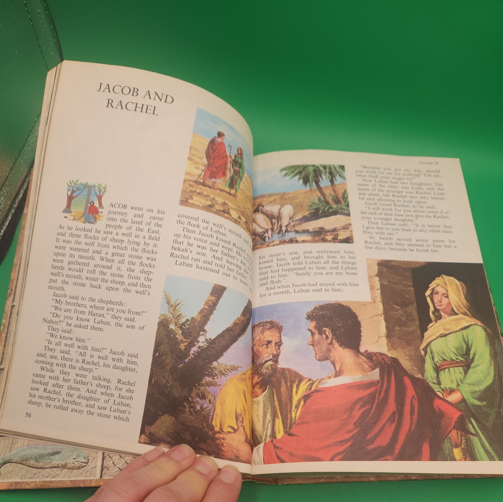 Vintage 1965 The Children’s Bible Book Hardcover God Religion 510 Pages