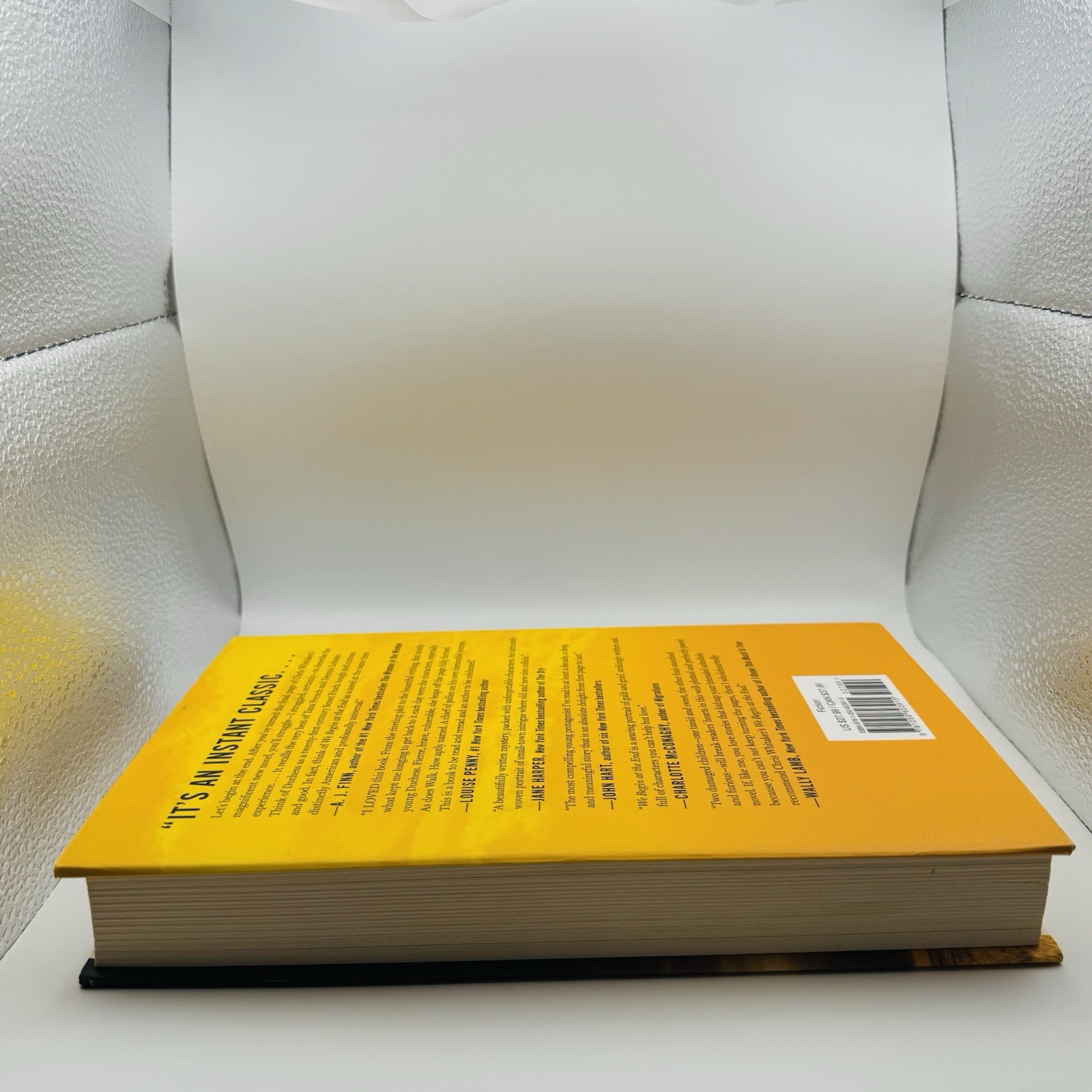 We Begin At The End Chris Whitaker Hardcover Barnes and Noble Book Club Edition