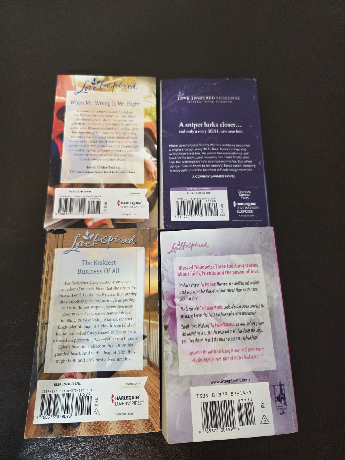 Love Inspired books LOT OF 12 Paperbacks christian romance mixed See Description