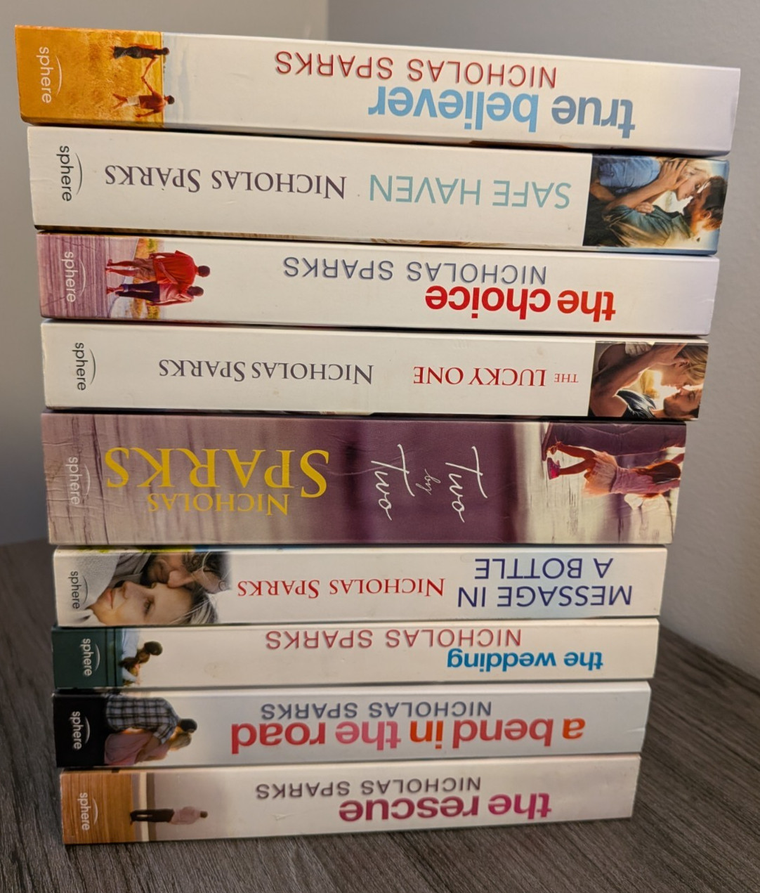 Nicholas Sparks 19 Book Complete Collection Boxset Very Good Condition