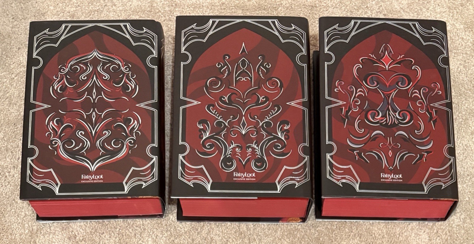 Signed Fairyloot The Book Of Azrael Gods And Monsters Book Set Amber V. Nicole