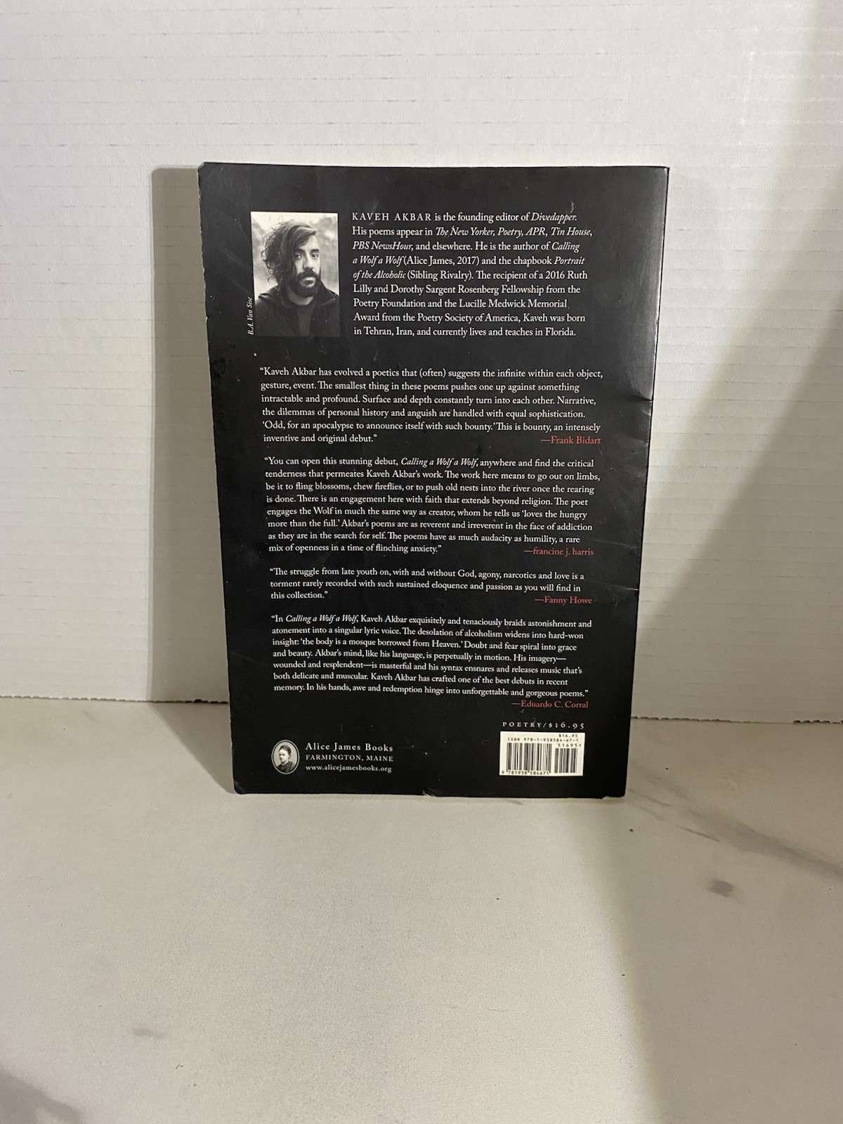 Calling a Wolf a Wolf by Kaveh Akbar (2017, Trade Paperback)