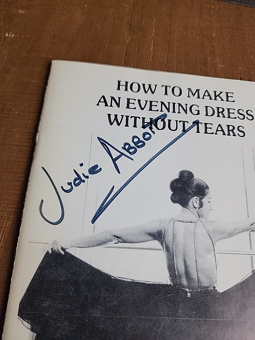 How To Make An Evening Dress Without Tears Judie Abbott Paperback Book 26 Pages