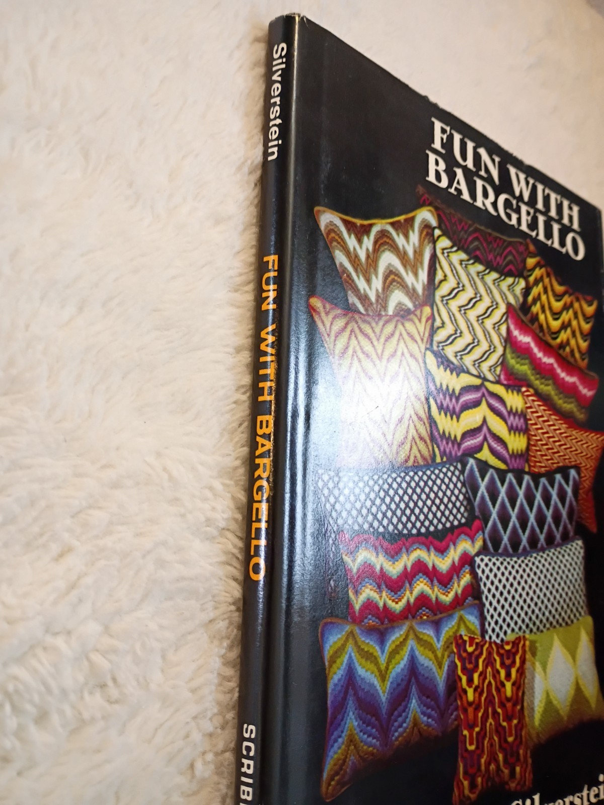 Lot of 3 Mira Silverstein’s Needlework Books Upright, Looped & Knotted, Bargello