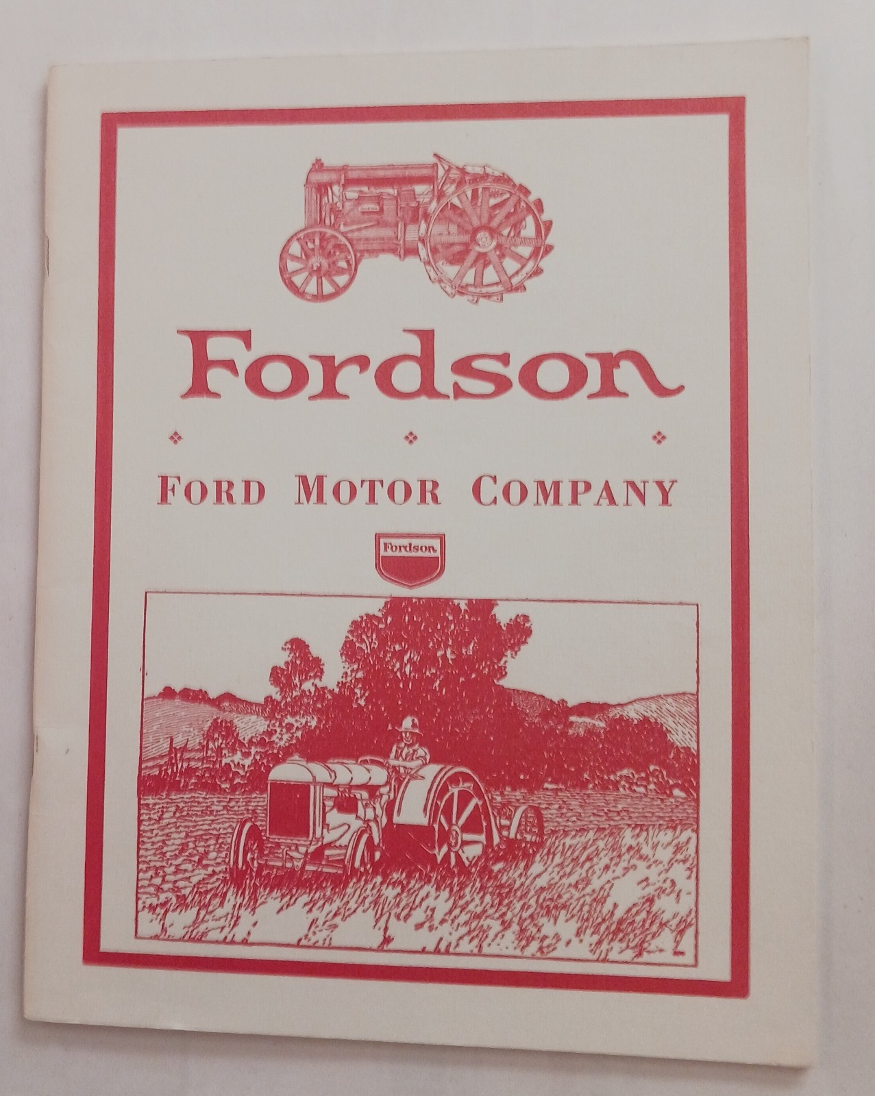 Fordson Tractor Ford Motor Company An Advertising History 1919 to 1937