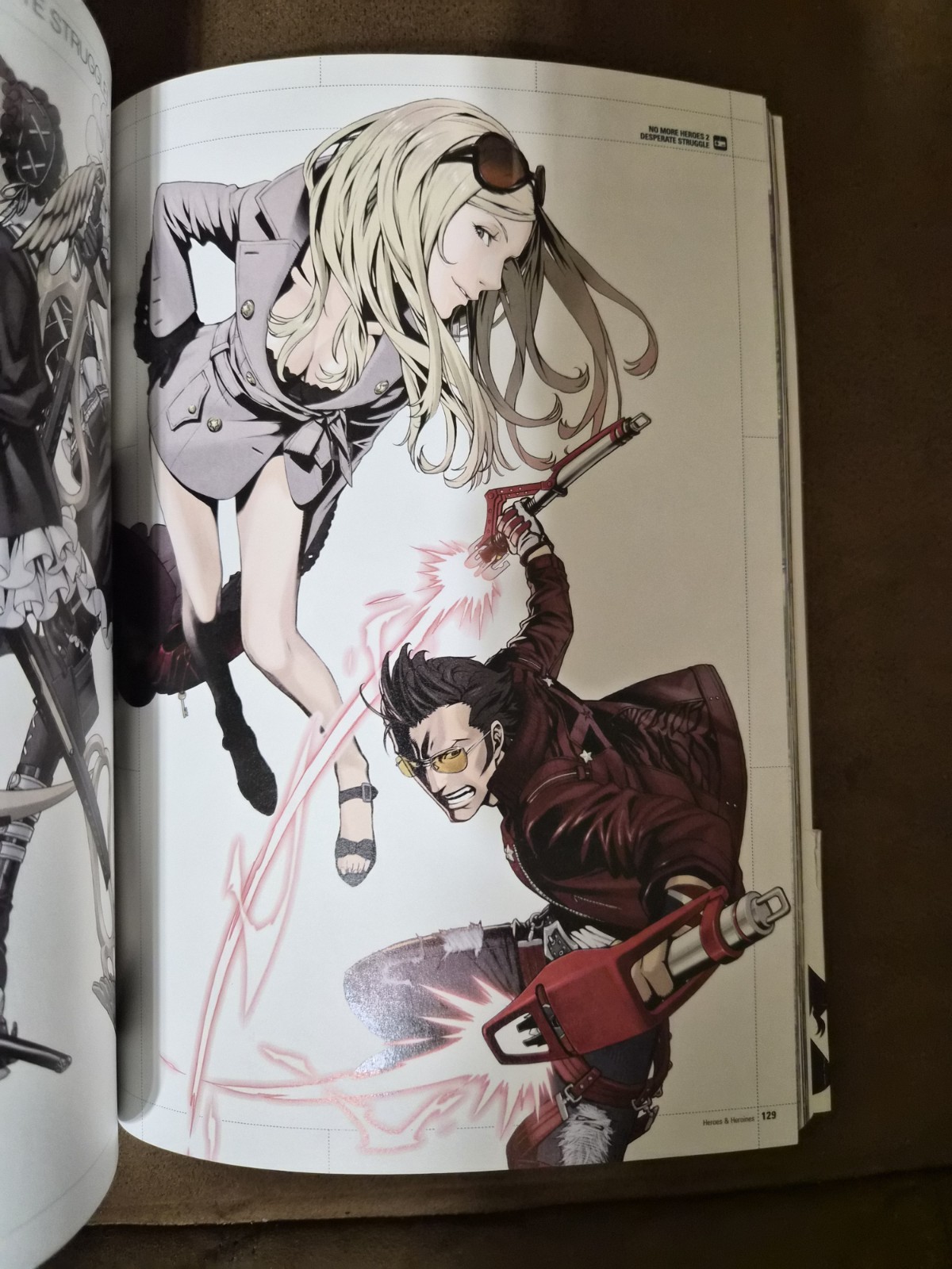 Heroes and Heroines: Japanese Video Game + Animation Illustration Art Book Anime