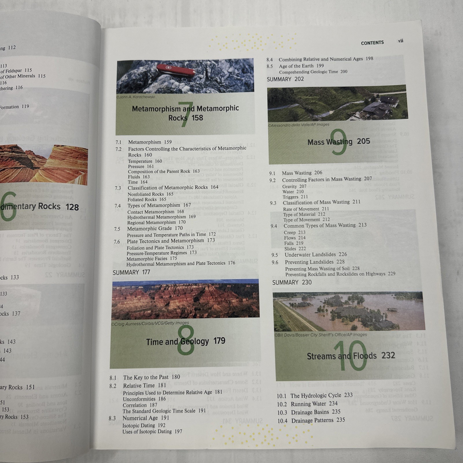 Physical Geology Text Book 16th Edition, Plummer, Carlson & Hammersley