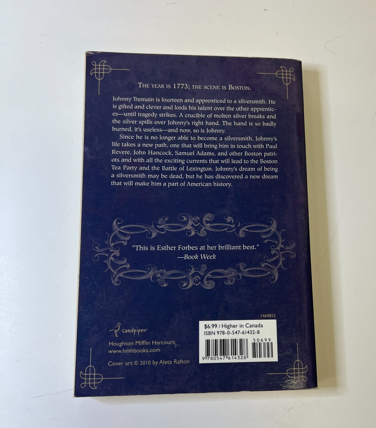 Johnny Tremain – Paperback By Forbes, Esther Hoskins