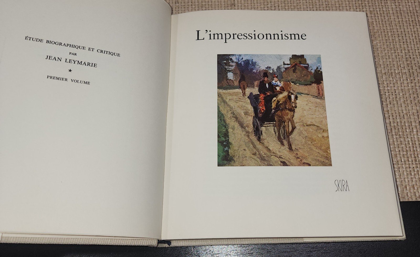 L’Impressionnisme – Jean Leymarie (Skira, 1955) 2 Volumes Art History