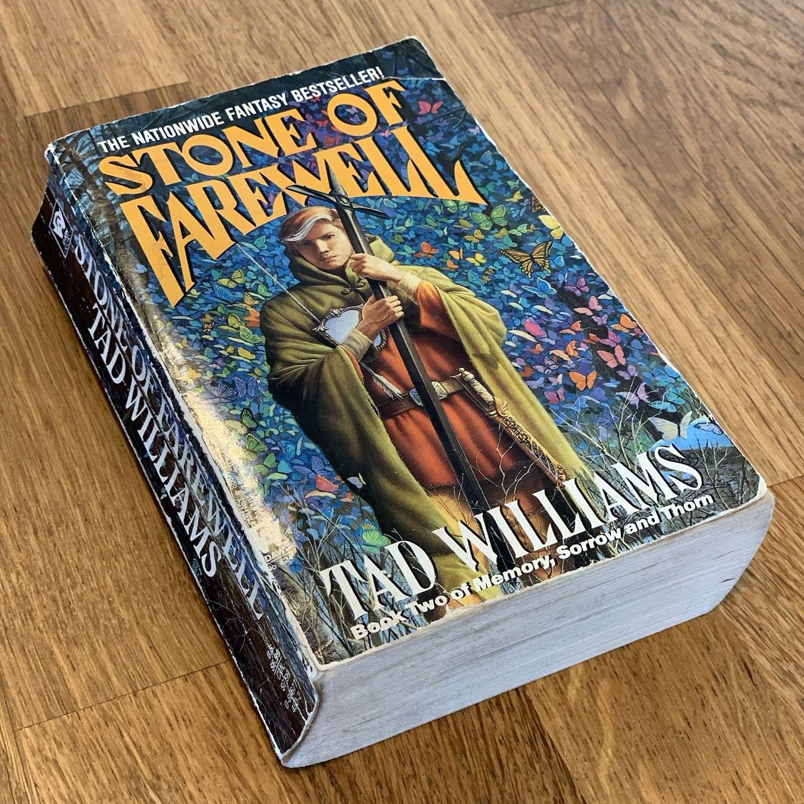 STONE OF FAREWELL by Tad Williams 1991 MMPB DAW Memory Sorrow & Thorn #2