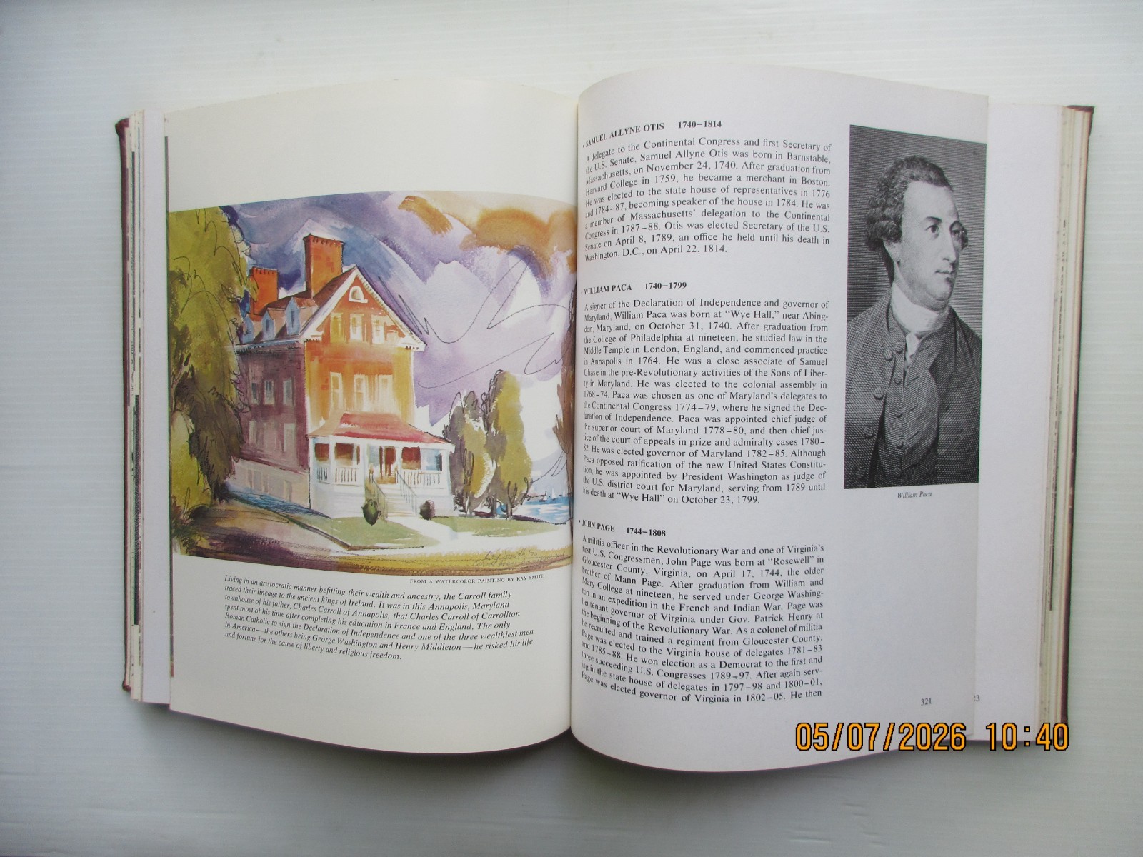 DAVID C. WHITNEY „THE COLONIAL SPIRIT OF 1776“ Hardcover 1974