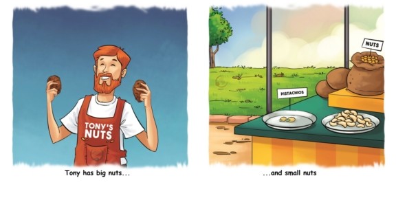Put Tony’s Nuts In Your Mouth! ~ Hard Cover, Brand New