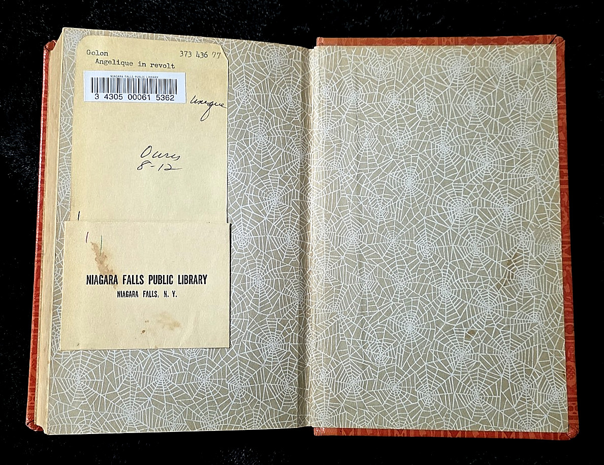 Angelique in Revolt~ Angelique #5~ Sergeanne Golon ~1963 Hardcover