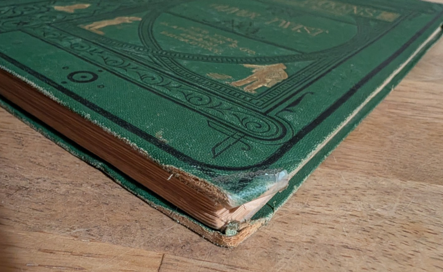 Charles Dickens Oliver Twist Household Edition circa 1870s HC Book D. Appleton
