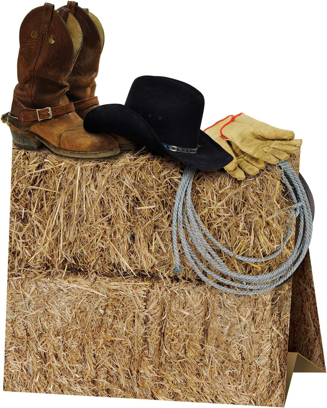 3-D Western Centerpiece Party Accessory (1 count) (1/Pkg)