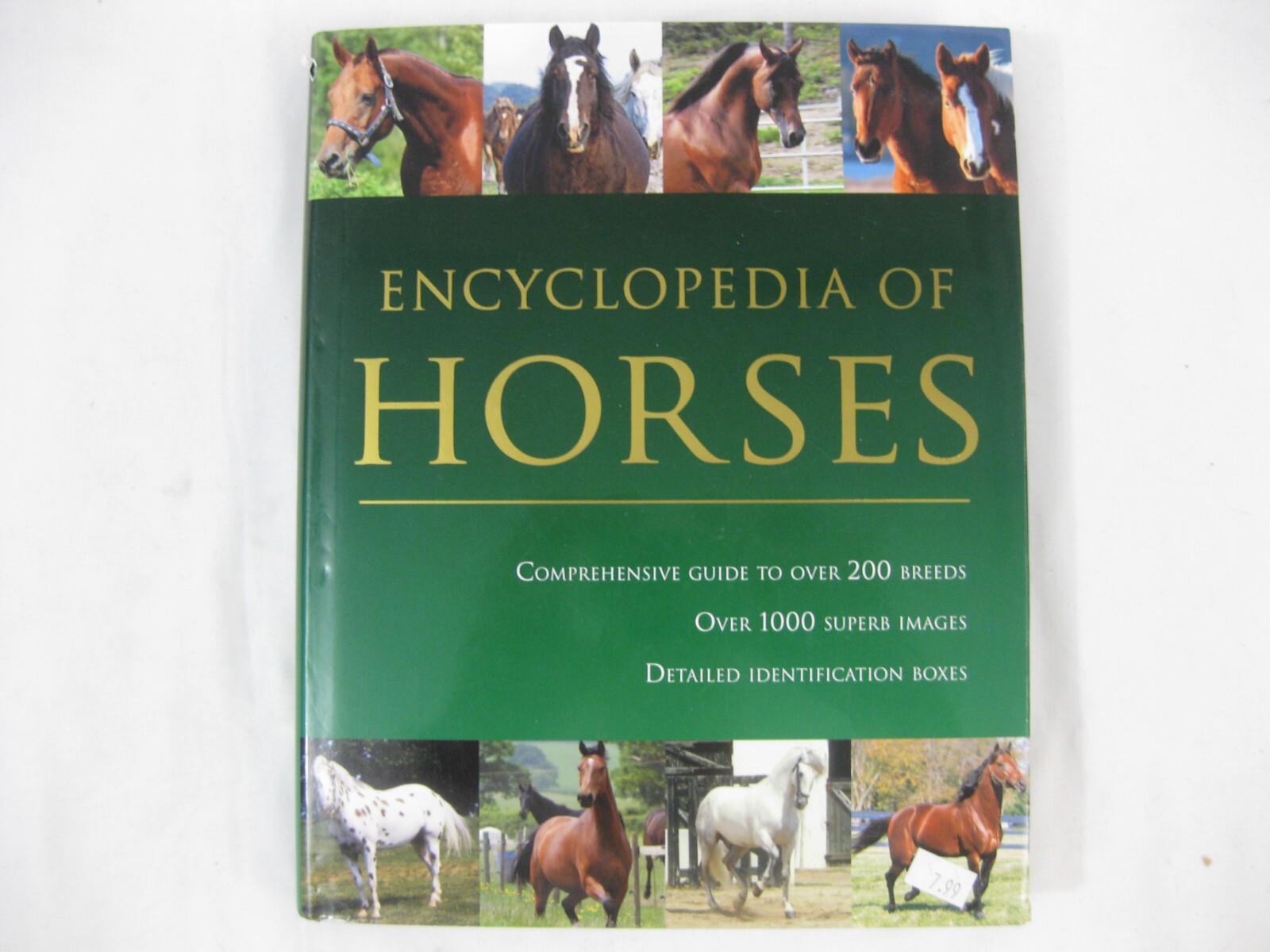 Horses / Equestrian 3 HC Book Lot Encyclopedia of, Grand National, Tack.. VG