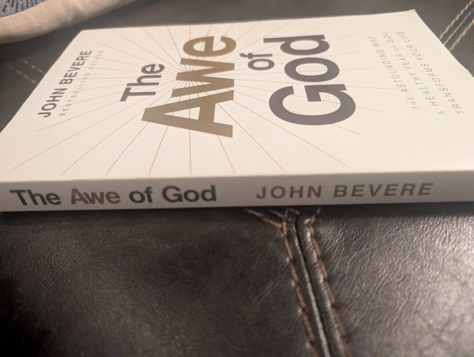The Awe of God by John Bevere Softcover