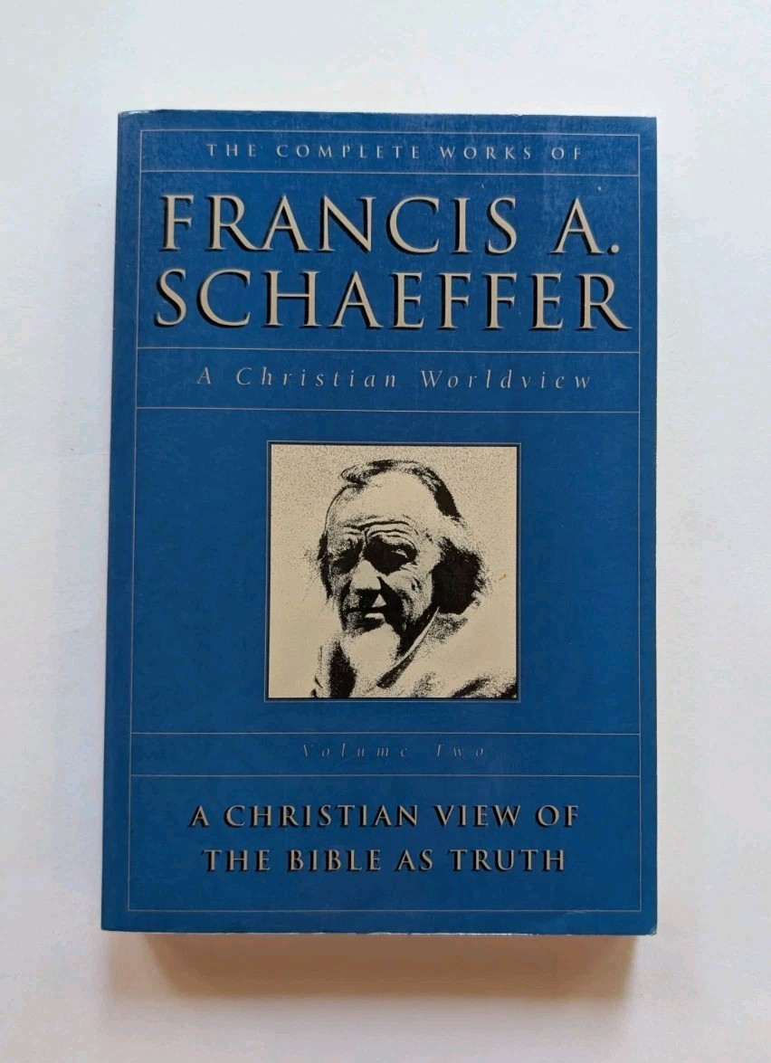 Complete Works of Francis Schaeffer Christian Worldview 5 Vol Set 1985 PB VG