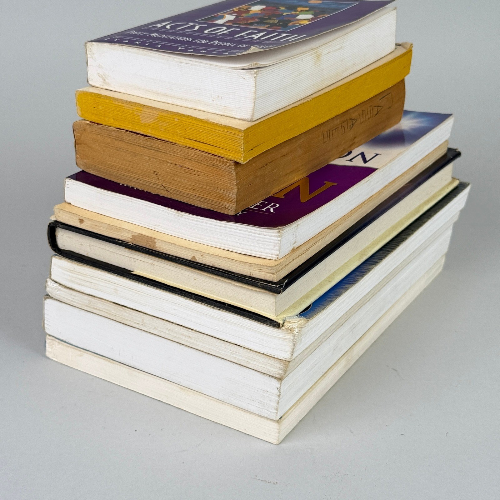 Religious Christian Books Lot of 10 – Hagin, Baxter, Briscoe, Arthur