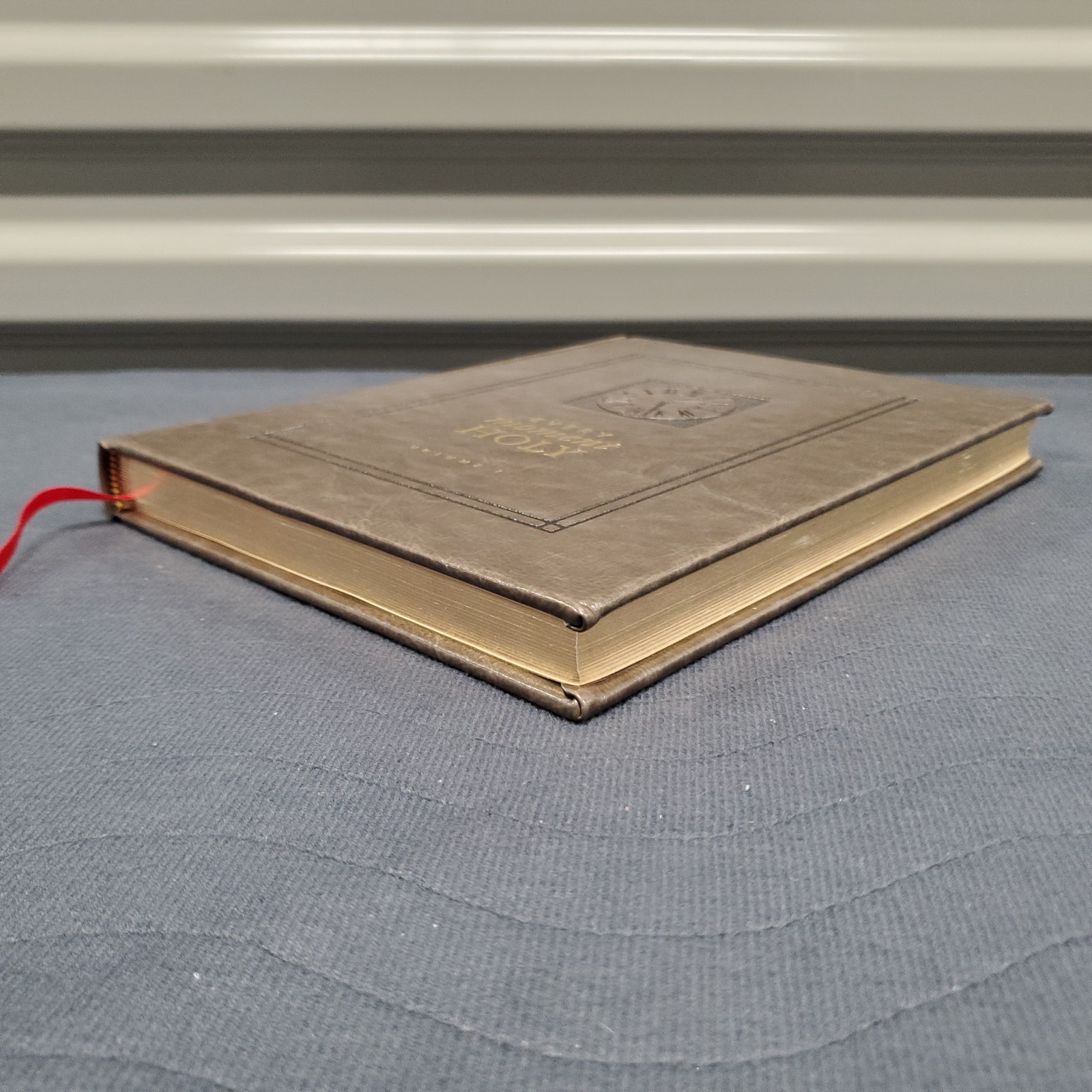 Every Moment Holy Volume 1 Liturgies & Prayers Douglas McKelv Leather Luxe Gilt