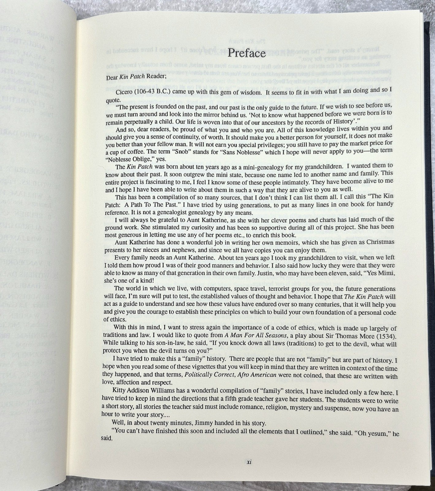 The Kin Patch · A Path to the Past (1997 · Page L. Warden · HC) · VG