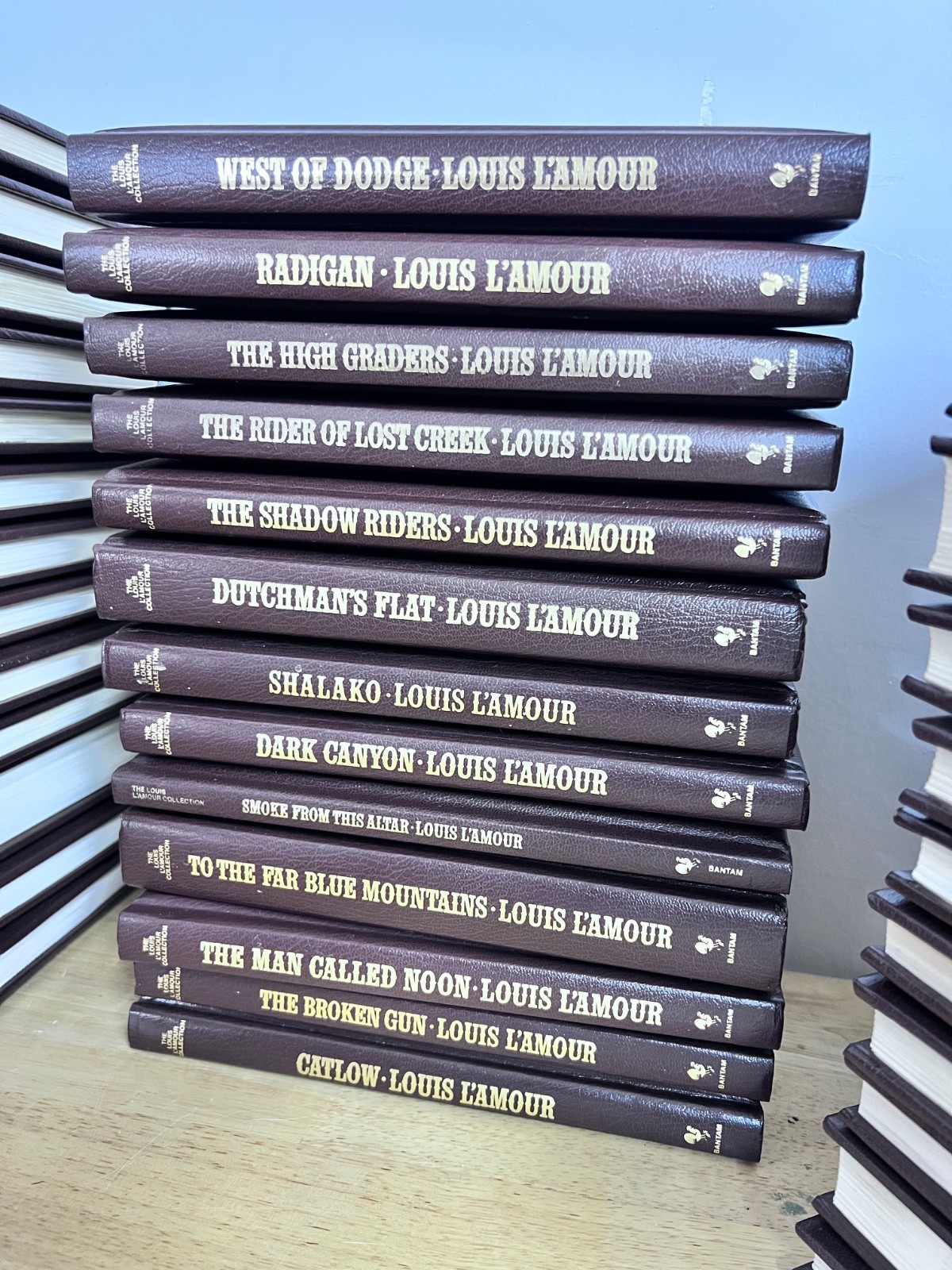 Louis L’Amour Leatherette Hardcover Books (Sold Individually) Read description!!