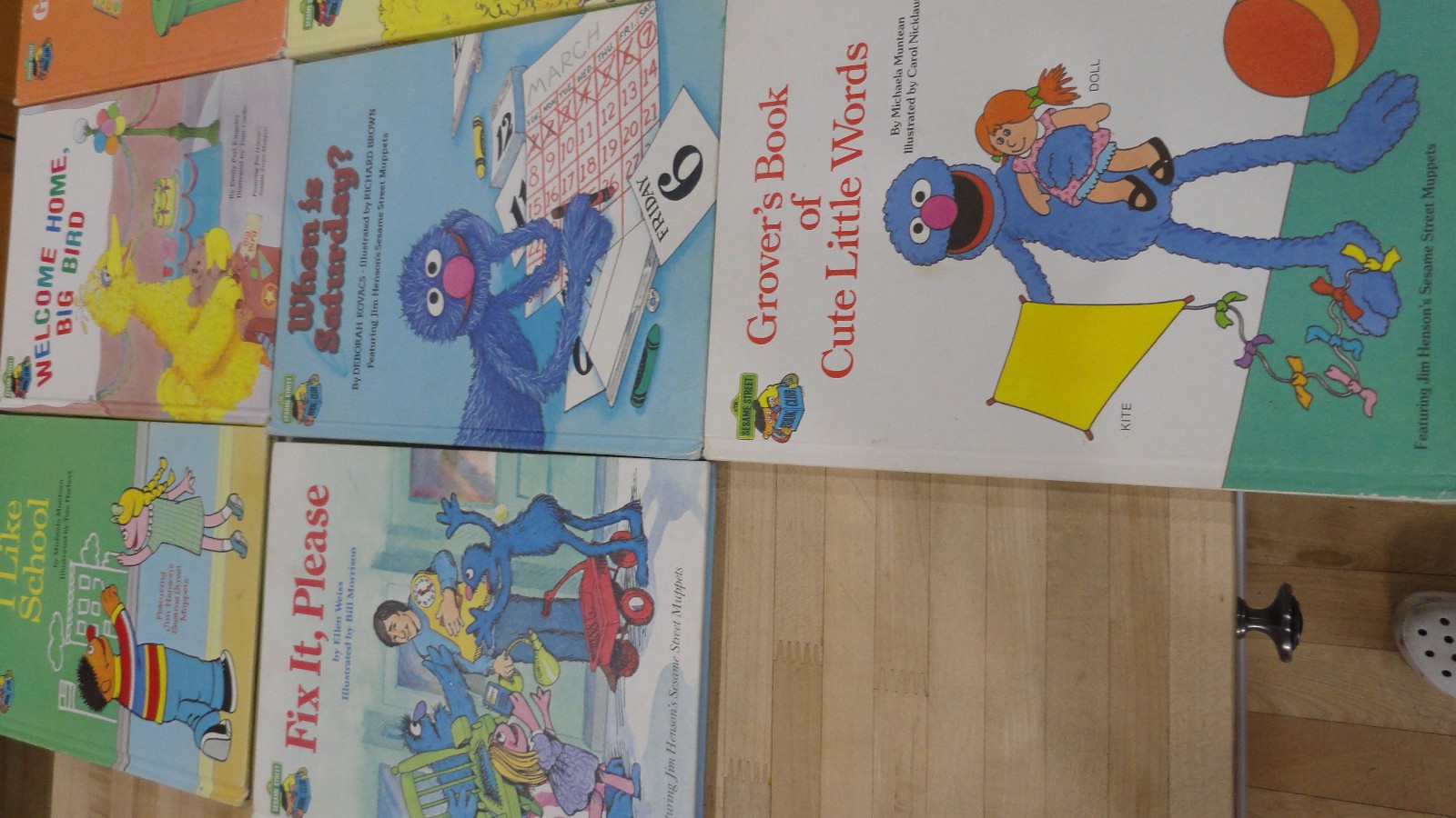 Sesame Street Book Club 1980’s Set of 26 Books See Below for Titles & Condition