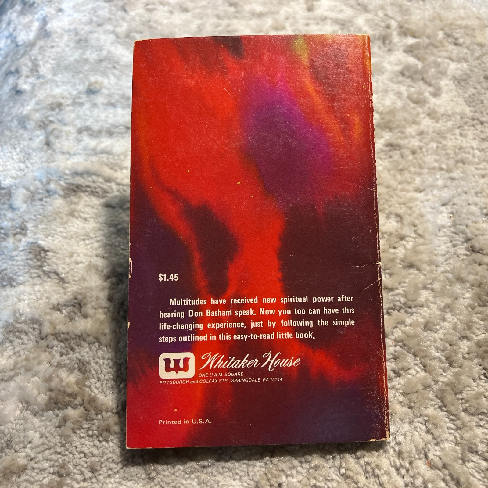 Spiritual Power Don W. Basham 1976 Whitaker House Baptism In The Holy Spirit