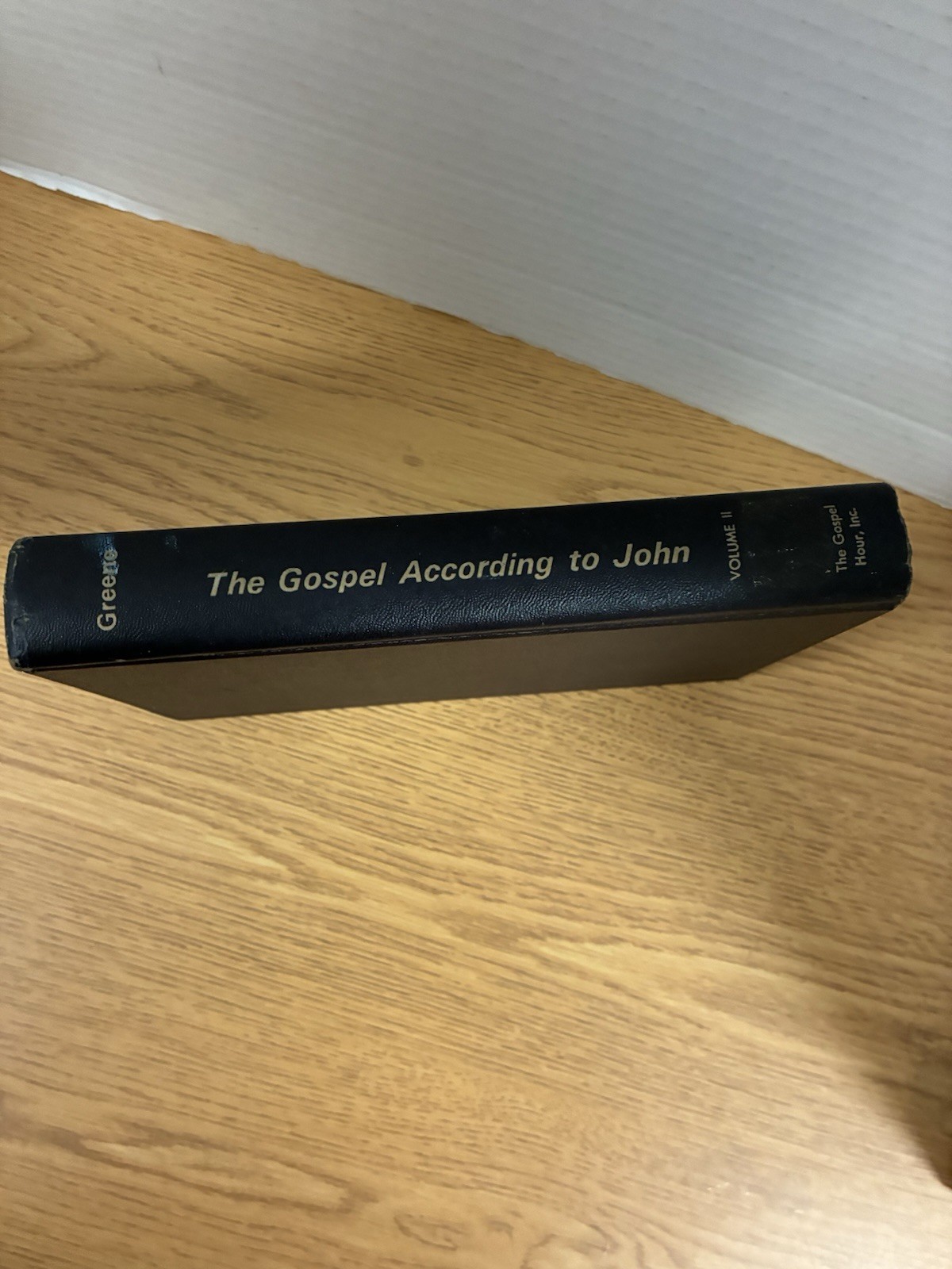 1966 The Gospel According to John Vol II Oliver B. Greene Hardcover First Print