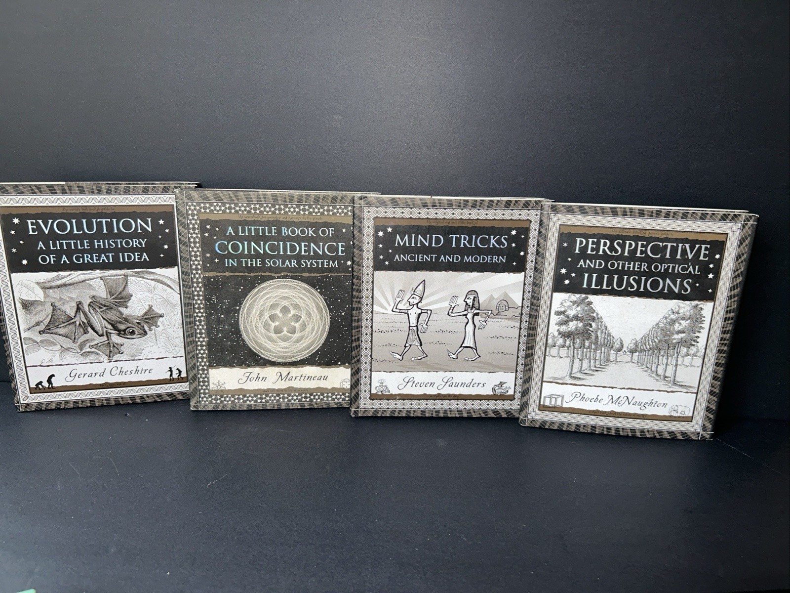 Wooden Books Small Books Big Ideas Mini Hardcover Lot Philosophy Science