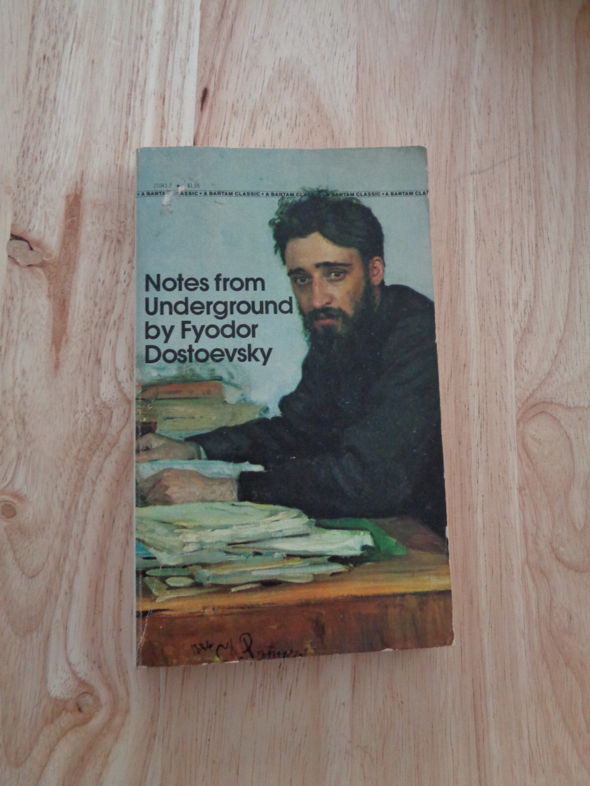 Notes From Underground by Fyodor Dostoevsky Bantam Classic 1981 SC