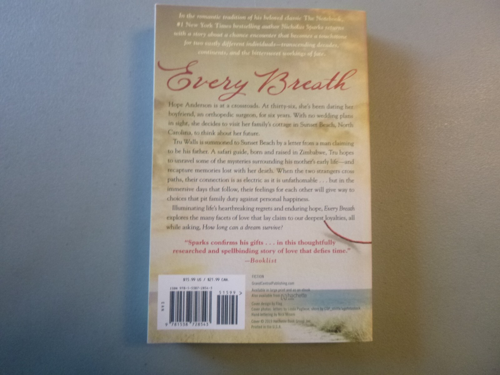 Every Breath by Nicholas Sparks