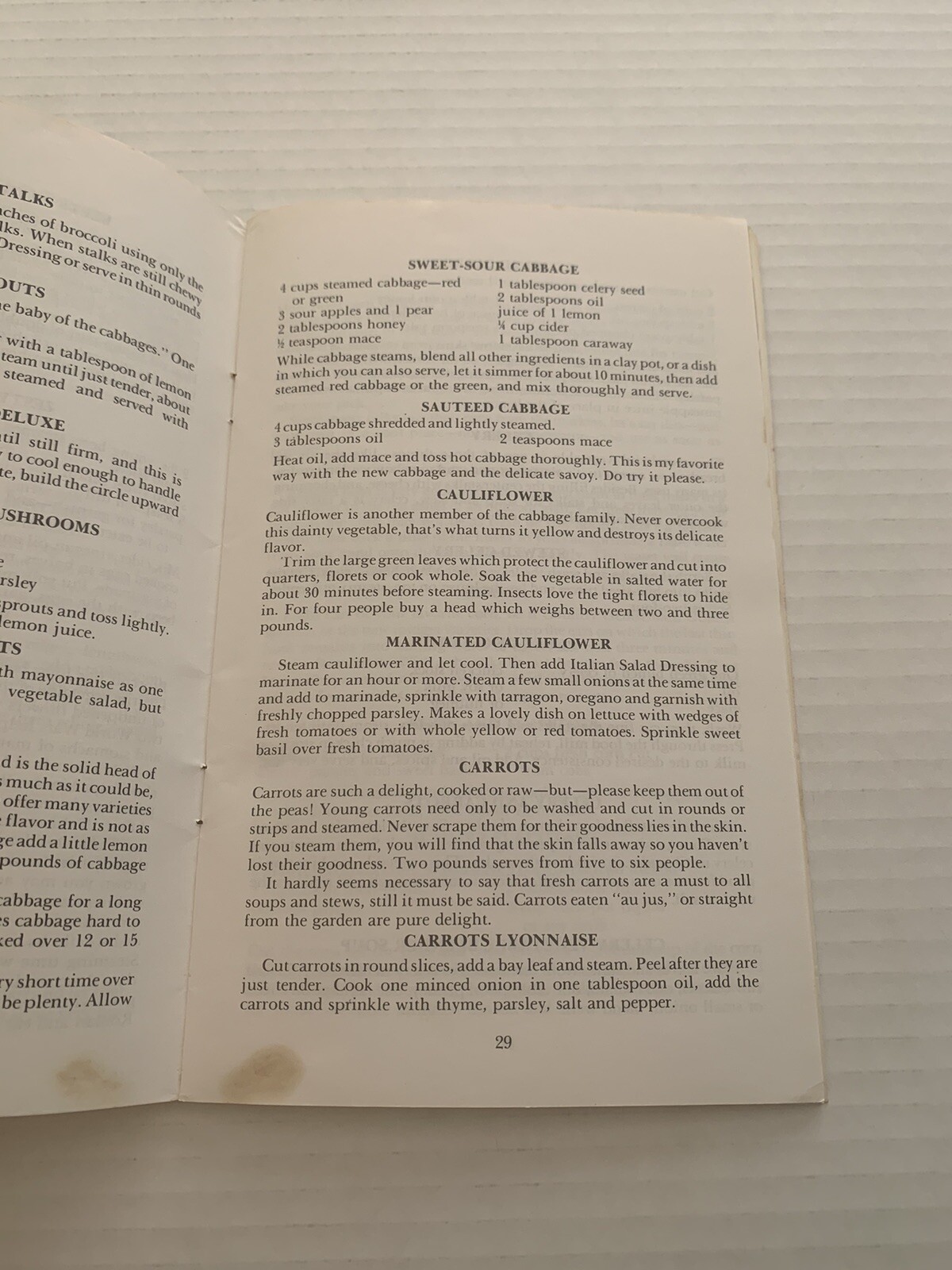 Vintage 1977 Prevention’s Better Living Cookbook Emma Bailey Recipes 72 Pages