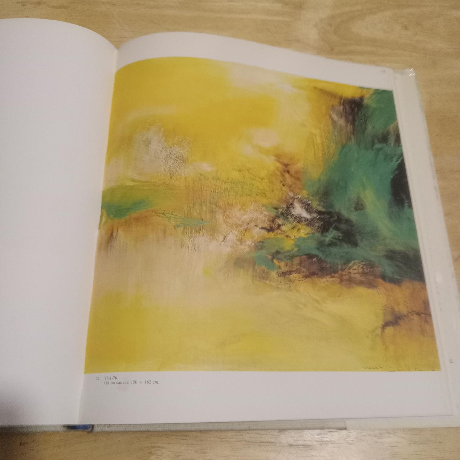 Jean Leymarie Zao Wou-Ki 1979 Rizzoli International Oversize Folio HC DJ VG+ VG+