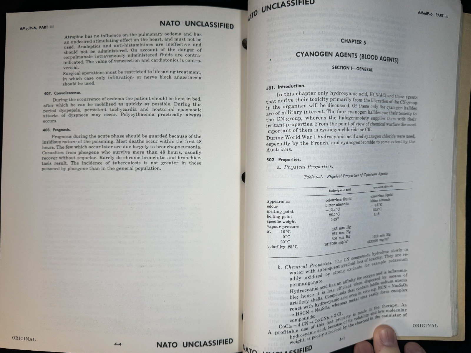 NATO Handbook on the Medical Aspects of NBC Defensive Operations AMedP-6 1973 PB