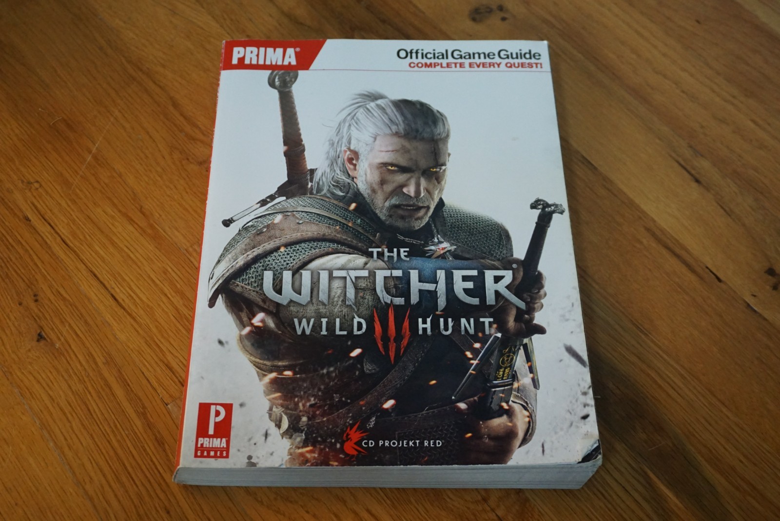 The Witcher 3: Wild Hunt Prima Official Game Guide Paperback