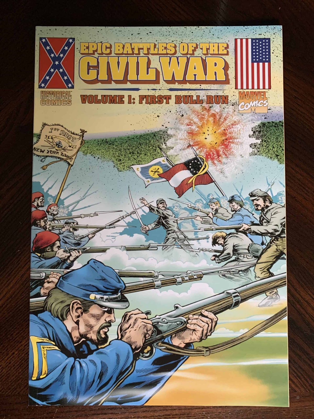 Epic Battles of The American Civil War Comic Book Series