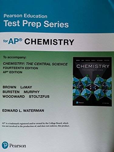 Test Prep Series AP Chemistry for Chemistry: Central Science 14th APell B – GOOD