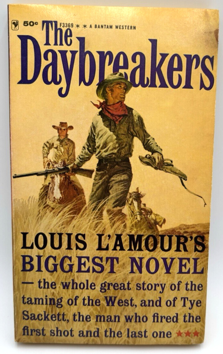 Louis Lamour Vintage Sackett Book Lot Western Several 1st Printings Flaws Listed