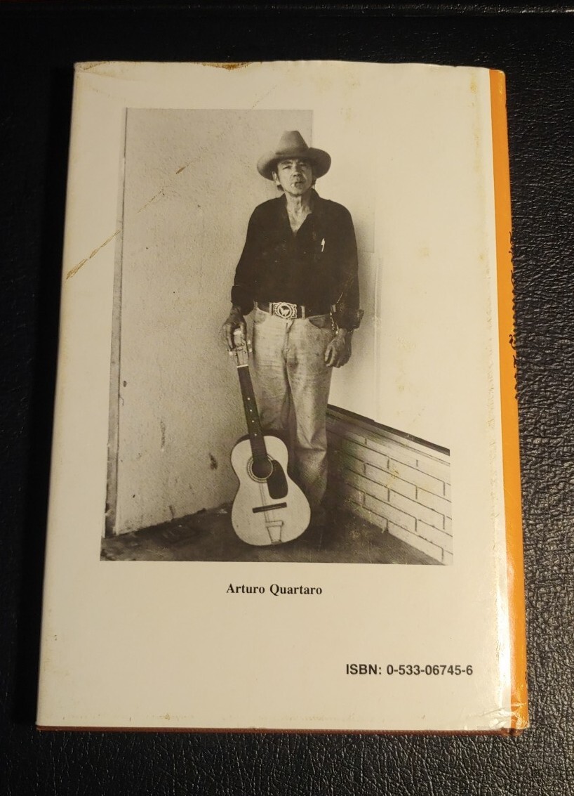SIGNED! THE DRIFTING POET, Arturo Quartaro, 1st EDITION Hard Cover