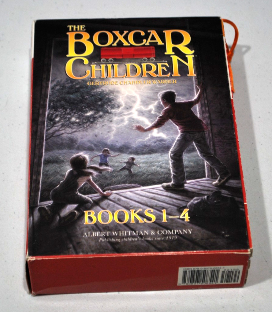 The Boxcar Children by Gertrude Chandler Warner: Books 1-4 Boxed Set