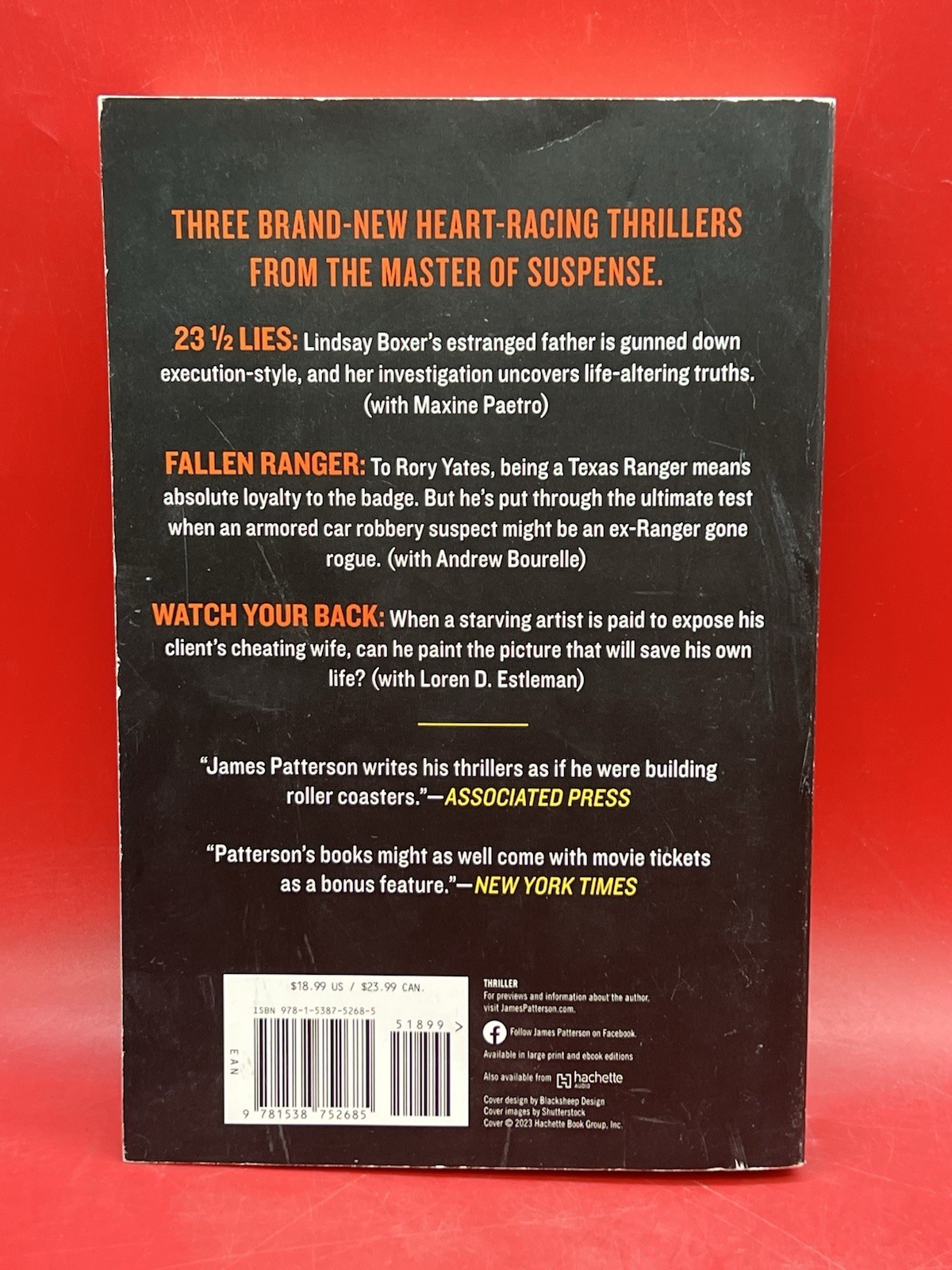 23 1/2 Lies by James Patterson (2023, Trade Paperback)