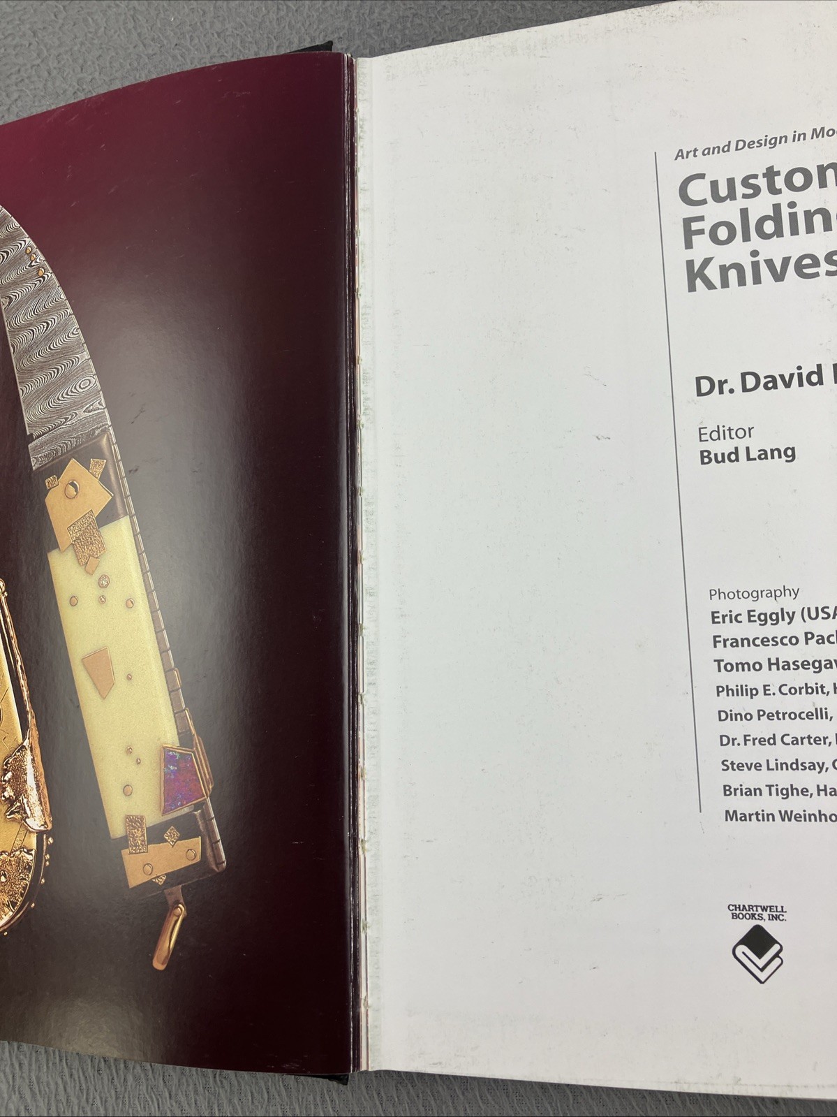 Art and Design in Modern Custom Folding Knives by Darom Damascus Blades Amazing!