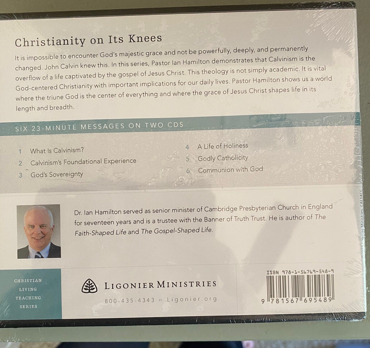 NEW Sealed CALVINISM AND THE CHRISTIAN LIFE Ian Hamilton Ligonier Ministries CDs