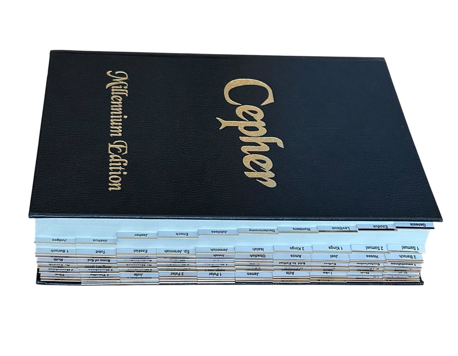 Cepher Bible Millennium Edition Hardcover 2022 Custom Indexed Pristine Condition