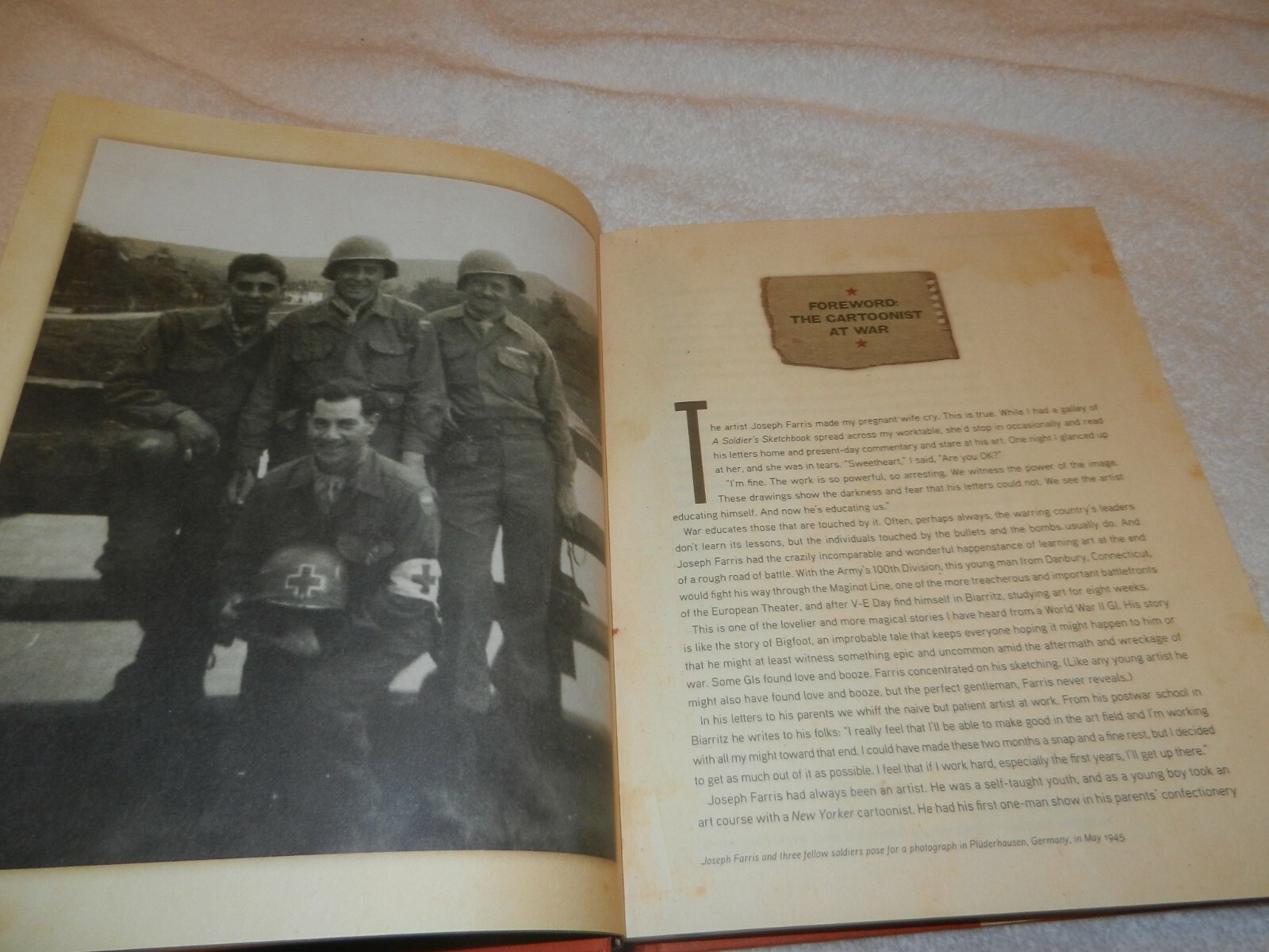 WW II 100th Division 398th Infantry GI Infantryman „A SOLDIER’S SKETCHBOOK“