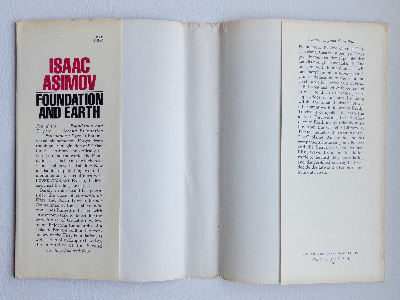 Foundation and Earth Isaac Asimov 1st Edition 1st Print HC With DJ