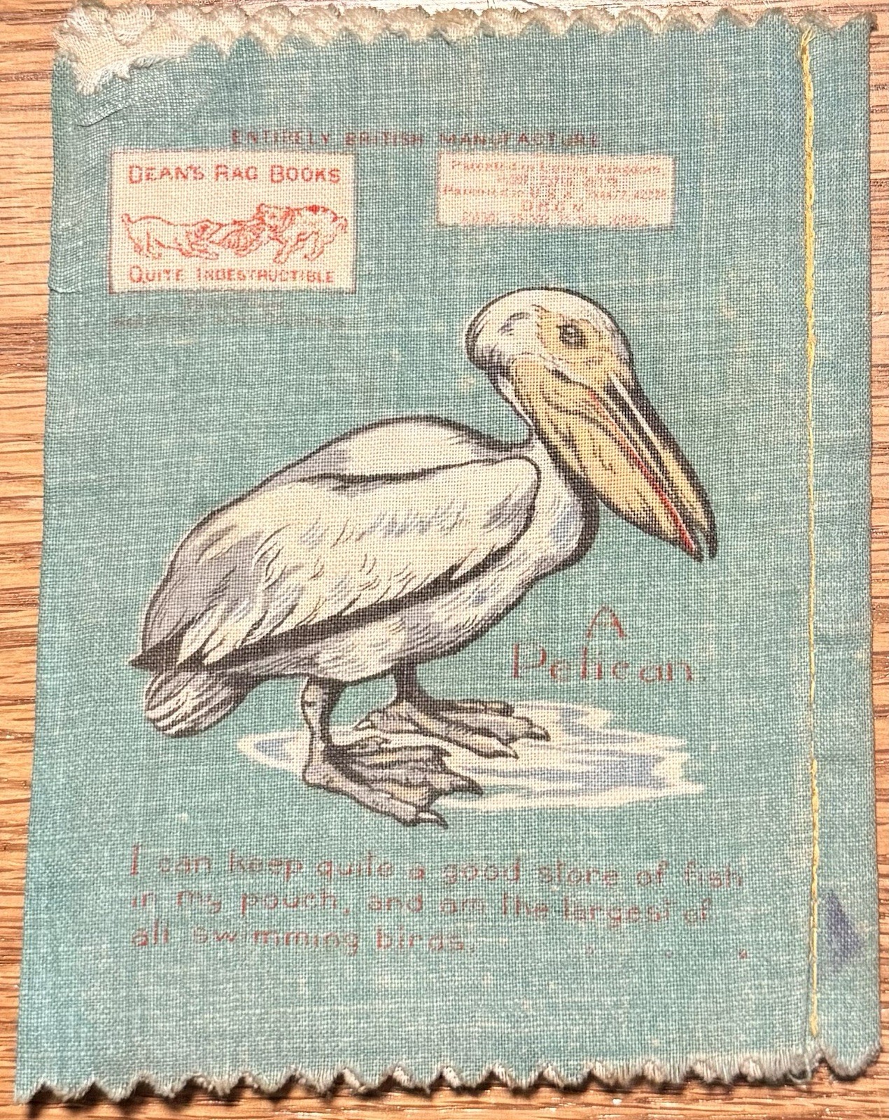 1910’s “Great Friends” Dean’s Rag Book, British London, “Quite Indescribable”